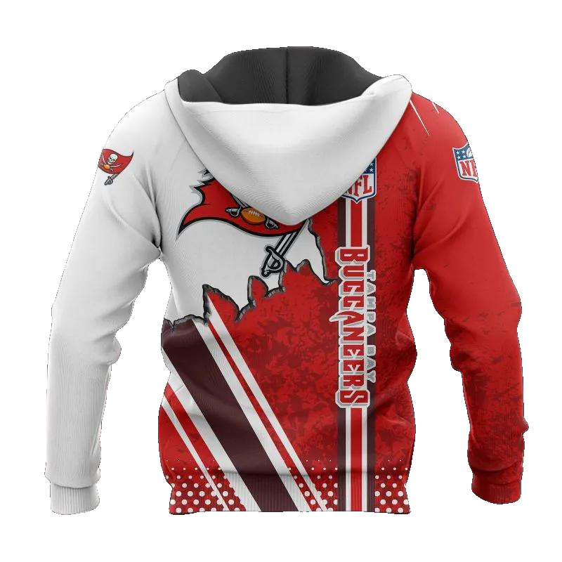 Tampa Bay Buccaneers All Over Print NFL 3D All Over Print Hoodie -Moonbestprint