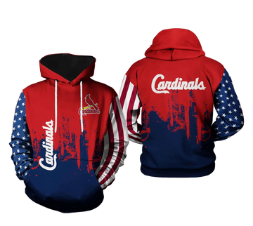 St. Louis Cardinals MLB Team US 3D MLB All Over Print Hoodie -Moonbestprint