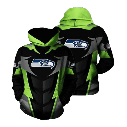 Seattle Seahawks For Fans NFL 3D All Over Print Hoodie -Moonbestprint