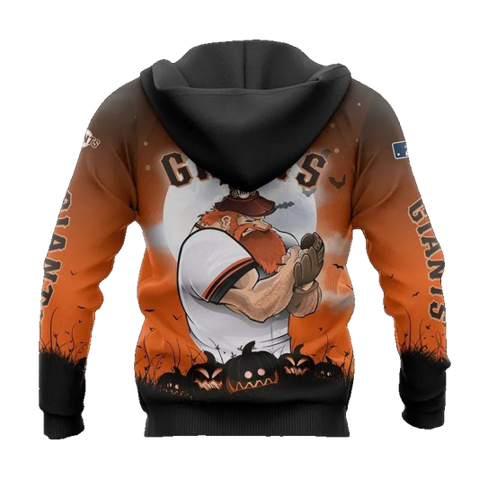 San Francisco Giants Mascot MLB All Over Print Hoodie -Moonbestprint