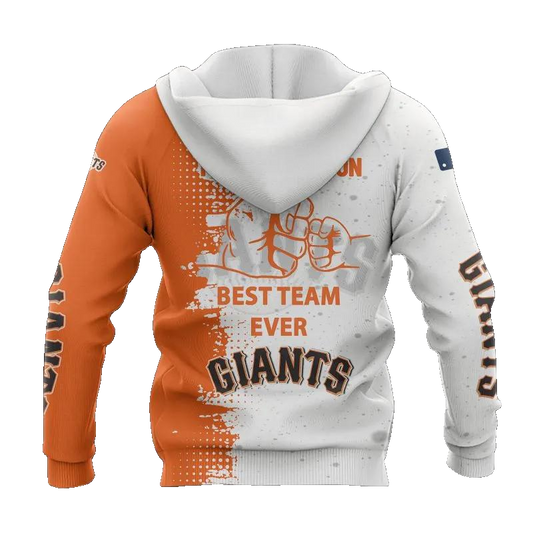 San Francisco Giants Dad And Son MLB All Over Print Hoodie -Moonbestprint