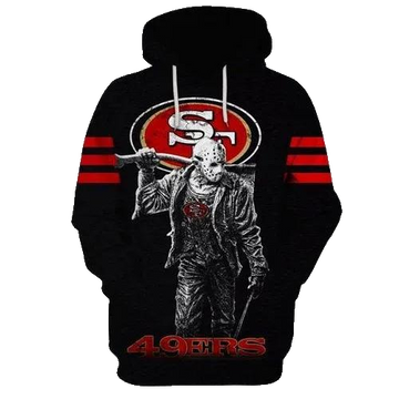 San Francisco 49ers Football The Devil NFL 3D All Over Print Hoodie -Moonbestprint