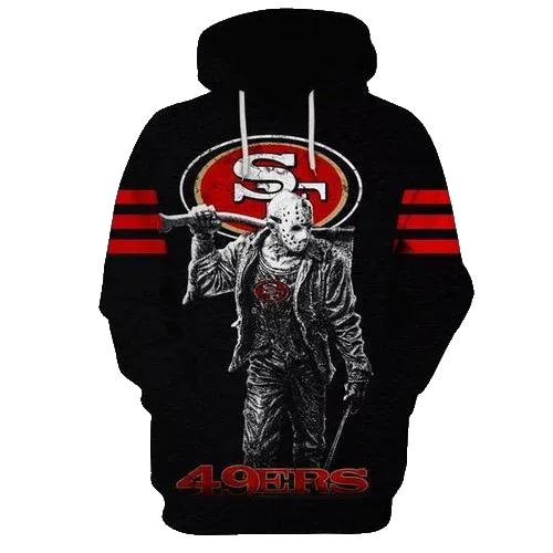 San Francisco 49ers Football The Devil NFL 3D All Over Print Hoodie -Moonbestprint