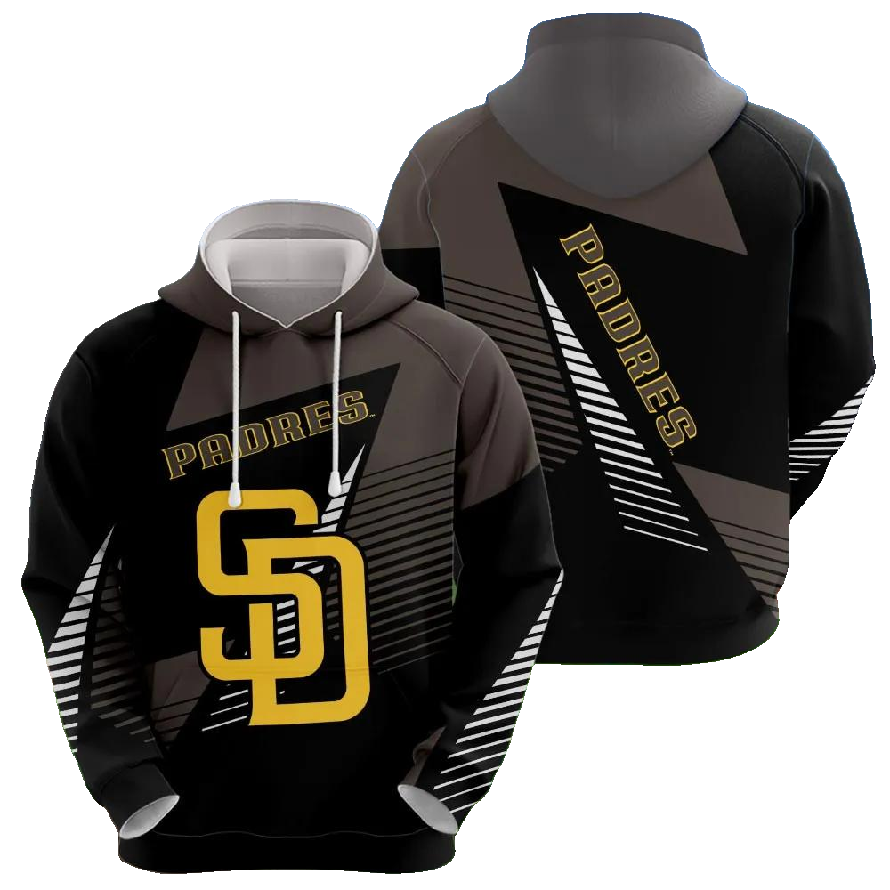 San Diego Padres Printed 3D MLB All Over Print Hoodie -Moonbestprint