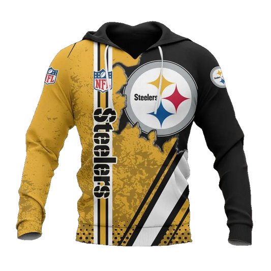 Pittsburgh Steelers NFL NFL 3D All Over Print Hoodie -Moonbestprint
