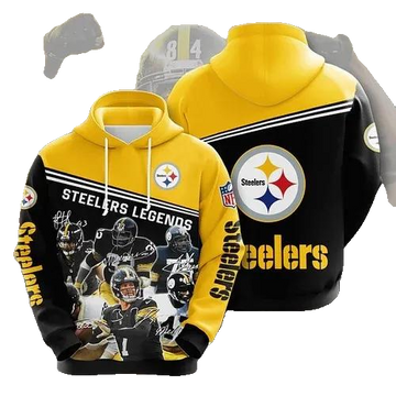 Pittsburgh Steelers LegendsNFL 3D All Over Print Hoodie -Moonbestprint