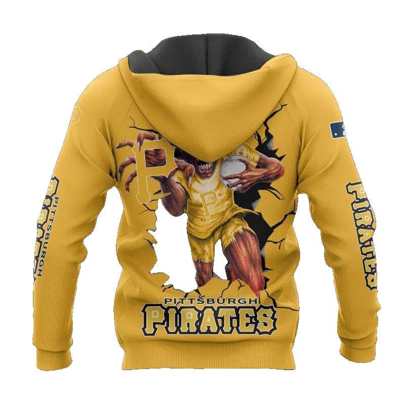 Pittsburgh Pirates All Over Print MLB MLB All Over Print Hoodie -Moonbestprint