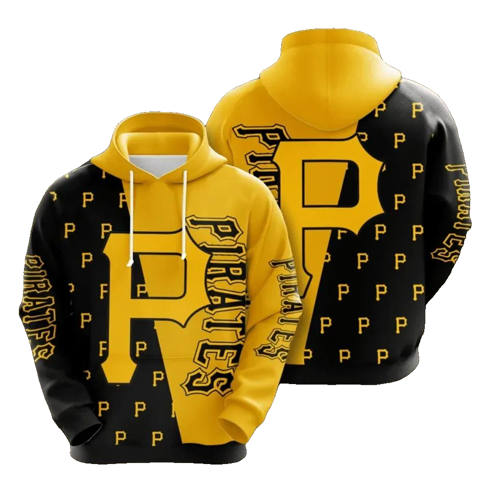 Pittsburgh Pirates 3D MLB All Over Print Hoodie -Moonbestprint