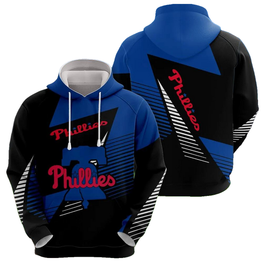 Philadelphia Phillies Printed MLB All Over Print Hoodie -Moonbestprint