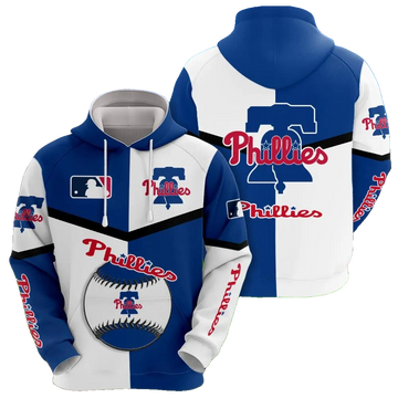 Philadelphia Phillies 3D MLB All Over Print Hoodie -Moonbestprint