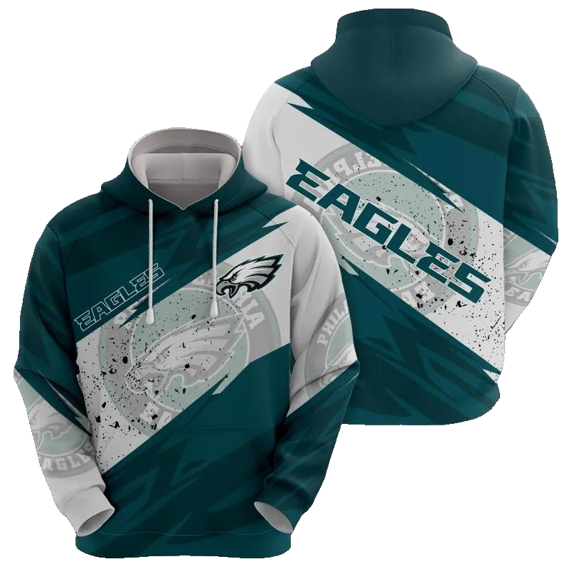 Philadelphia Eagles NFL 3D All Over Print Hoodie -Moonbestprint