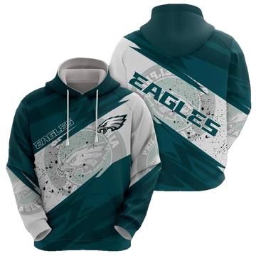 Philadelphia Eagles NFL 3D All Over Print Hoodie -Moonbestprint