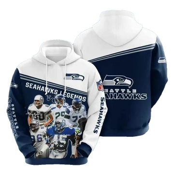 Philadelphia Eagles Legends Signature NFL 3D All Over Print Hoodie -Moonbestprint