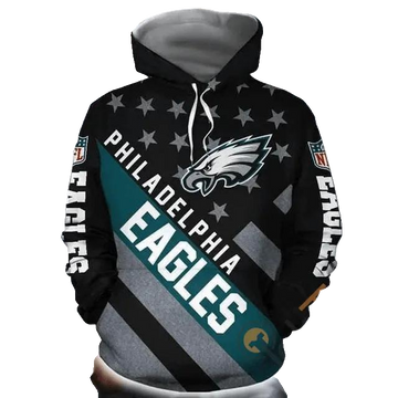 Philadelphia Eagles For Eagles Fan NFL 3D All Over Print Hoodie -Moonbestprint