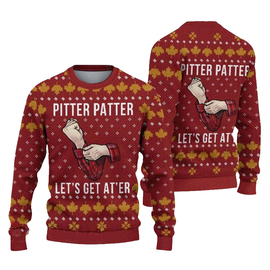 Letterkenny Pitter Patter Let Is Get Ater Ugly Christmas Sweater – Moonbestprint