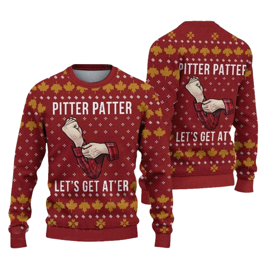 Letterkenny Pitter Patter Let Is Get Ater Ugly Christmas Sweater – Moonbestprint