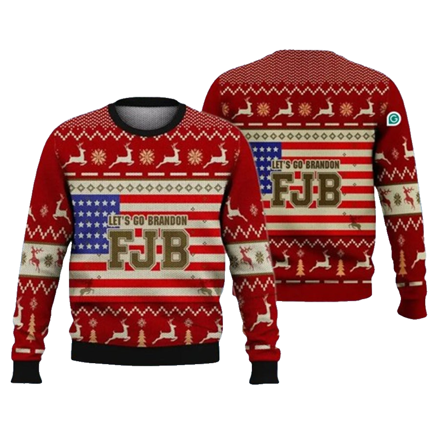 Lets Go Brandon Fjb Ugly Christmas Sweater – Moonbestprint