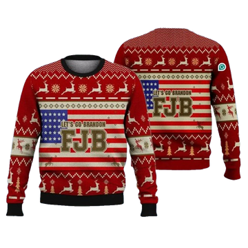 Lets Go Brandon Fjb Ugly Christmas Sweater – Moonbestprint