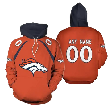 Personalized Denver BroncosNFL 3D All Over Print Hoodie -Moonbestprint