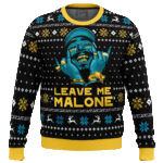 Leave Me Malone Post Malone Ugly Christmas Sweater 2025 – Moonbestprint