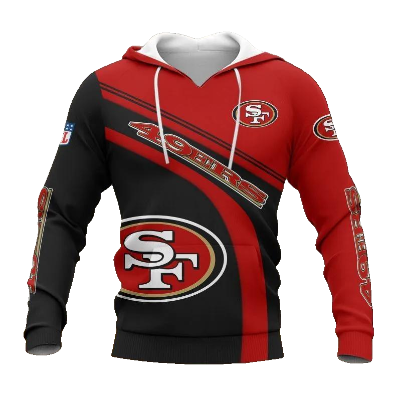NFL San Francisco 49ers NFL 3D All Over Print Hoodie -Moonbestprint