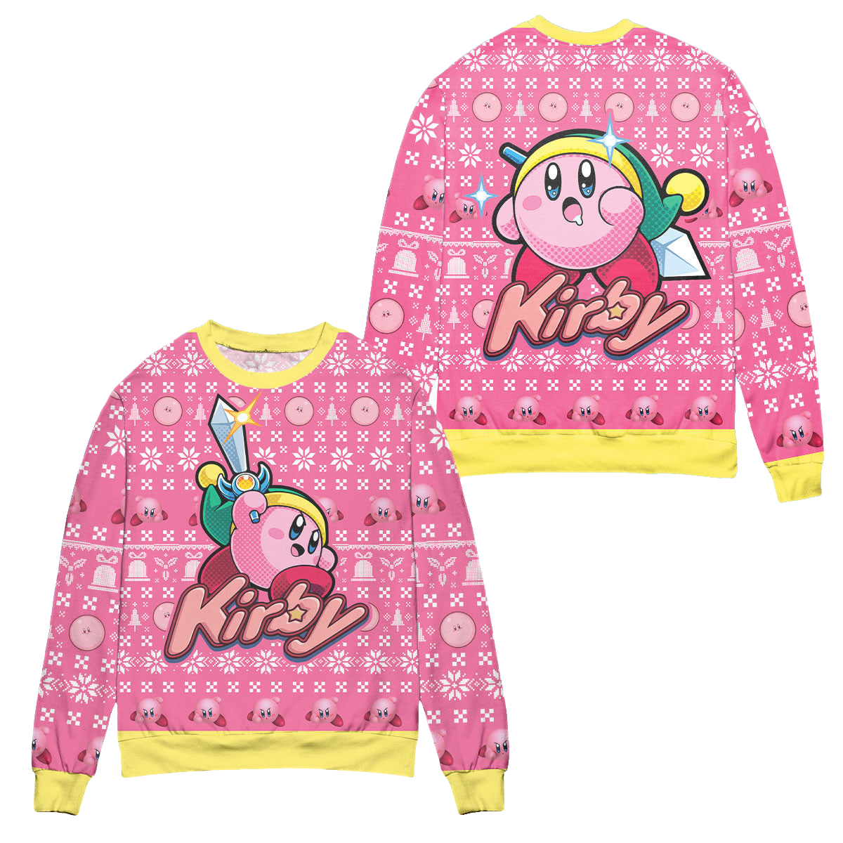 Kirby Ugly Christmas Sweater – Moonbestprint