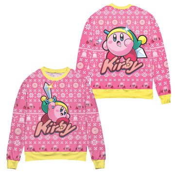 Kirby Ugly Christmas Sweater – Moonbestprint
