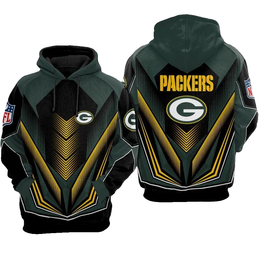 Nfl Green Bay Packers FulloverNFL 3D All Over Print Hoodie -Moonbestprint