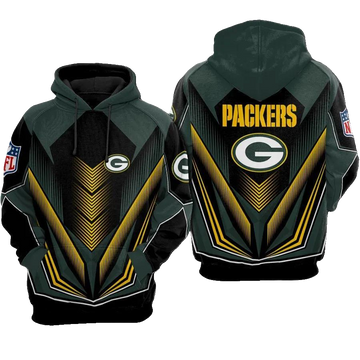 Nfl Green Bay Packers FulloverNFL 3D All Over Print Hoodie -Moonbestprint