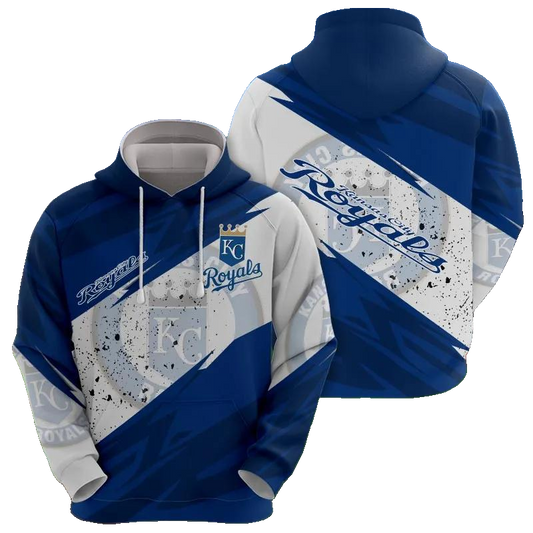 Kansas City Royals All Over Print Apparel, MLB Hoodie Moonbestprint