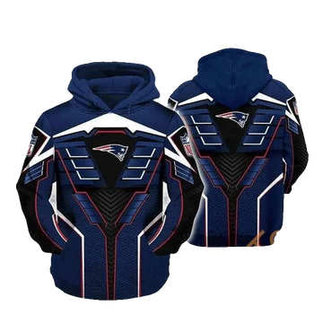 New England Patriots For Patriots Lover NFL 3D All Over Print Hoodie -Moonbestprint