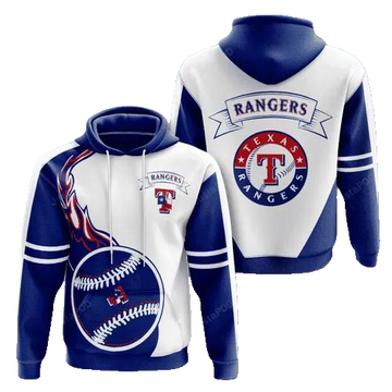 MLB TEXAS RANGERS 3D MLB All Over Print Hoodie -Moonbestprint
