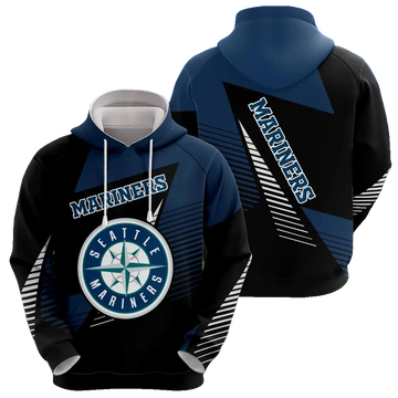 MLB Seattle Mariners Printed MLB All Over Print Hoodie -Moonbestprint