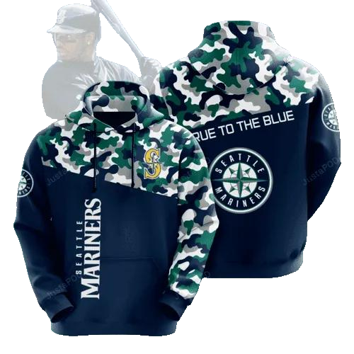 MLB Seattle Mariners 3D MLB All Over Print Hoodie -Moonbestprint