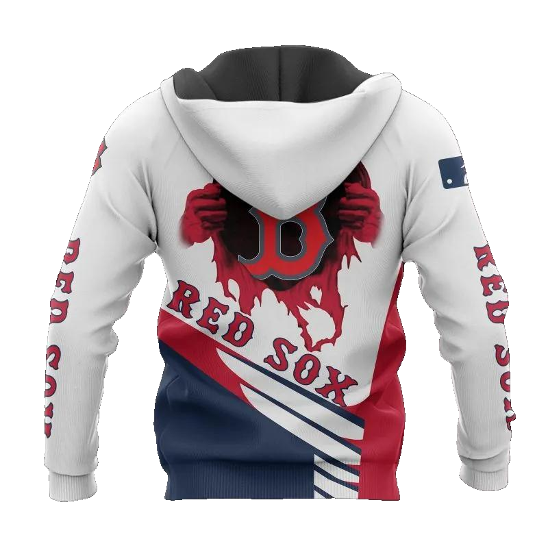 MLB Boston Red Sox MLB All Over Print Hoodie -Moonbestprint