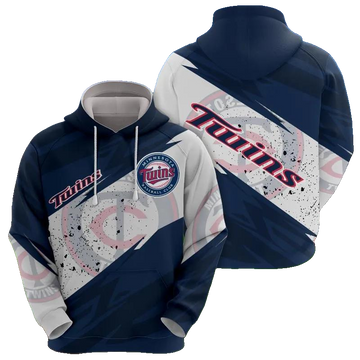 Minnesota Twins MLB All Over Print Hoodie -Moonbestprint