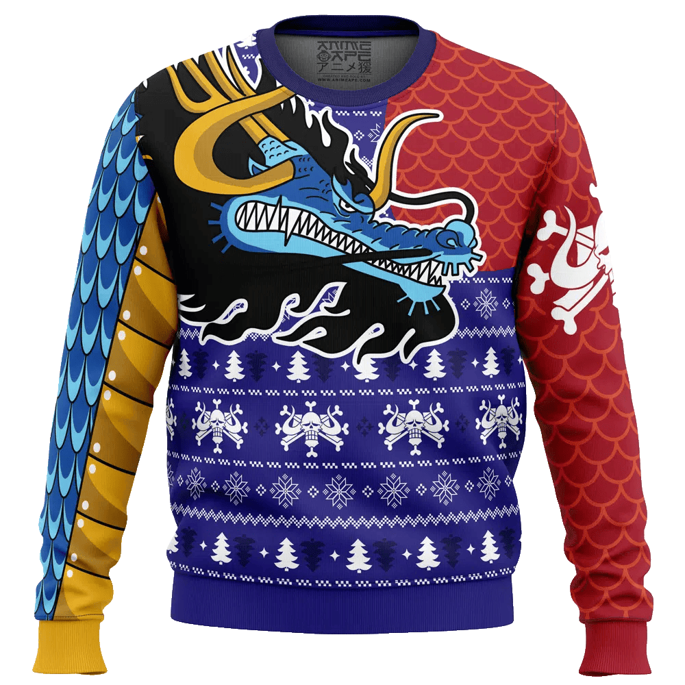Kaido Dragon One Piece Ugly Christmas Sweater – Moonbestprint