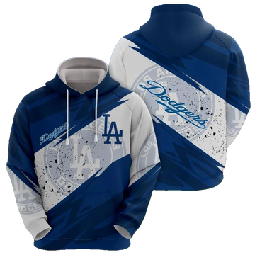 Los Angeles Dodgers MLB All Over Print Hoodie -Moonbestprint