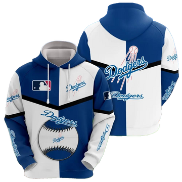 Los Angeles Dodgers 3D MLB All Over Print Hoodie -Moonbestprint
