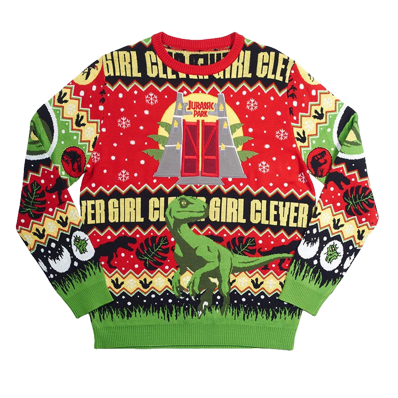 Jurassic Park Christmas Ugly Sweater – Moonbestprint