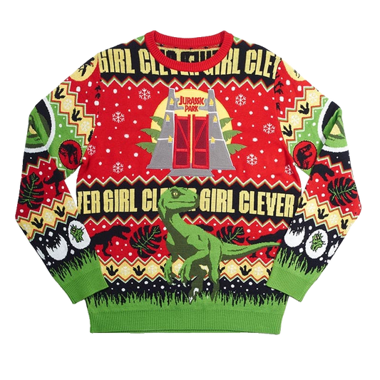 Jurassic Park Clever Girl Ugly Christmas Sweater 2025 – Moonbestprint