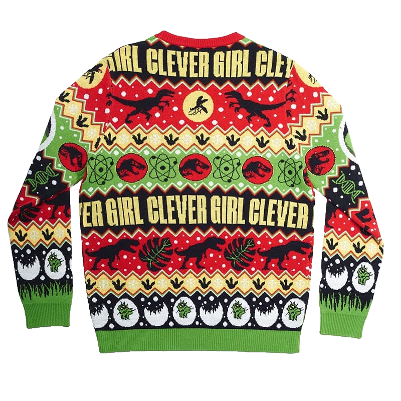 Jurassic Park Clever Girl Ugly Christmas Sweater 2025 – Moonbestprint