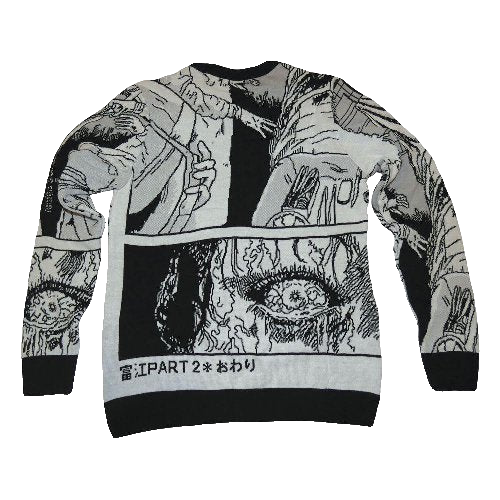 Junji Ito Collage Ugly Christmas Sweater – Moonbestprint