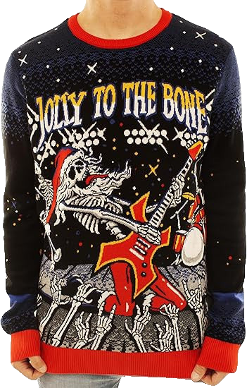 Jolly to the Bone Ugly Christmas Sweater – Moonbestprint