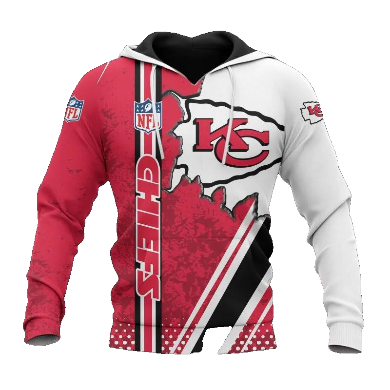 Kansas City Chiefs NFL3D All Over Print Hoodie -Moonbestprint