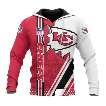 Kansas City Chiefs NFL3D All Over Print Hoodie -Moonbestprint