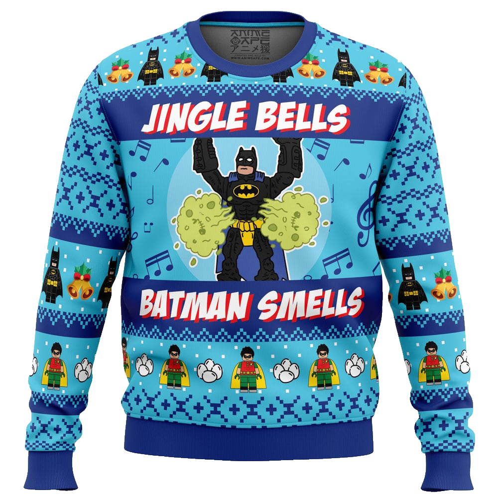 Jingle Bells Batman Smells DC Comics Ugly Christmas Sweater – Moonbestprint