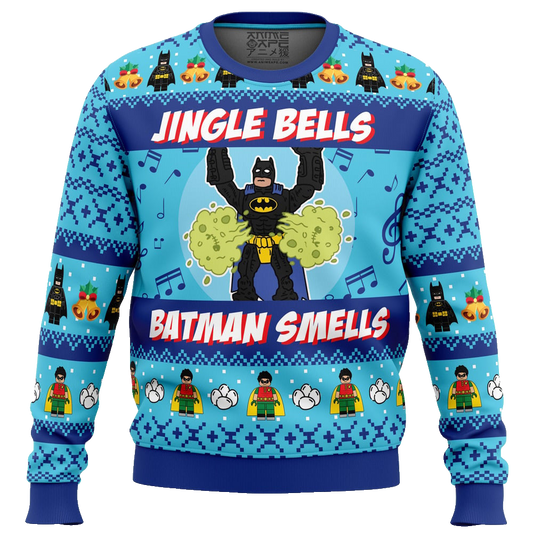 Jingle Bells Batman Smells DC Comics Ugly Christmas Sweater – Moonbestprint