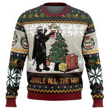 Jingle All The Way Star Wars Christmas Ugly Sweater – Moonbestprint