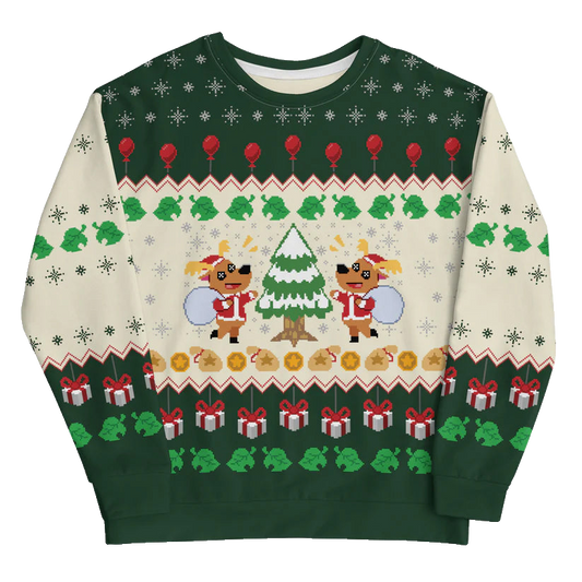 Jingle Animal Crossing Ugly Christmas Sweater 2025 – Moonbestprint